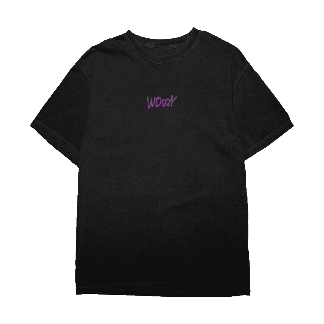 Woozy Logo Black T-Shirt