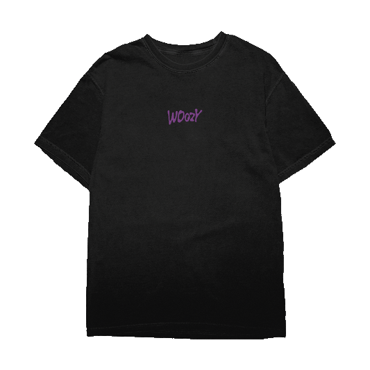 Woozy Logo Black T-Shirt