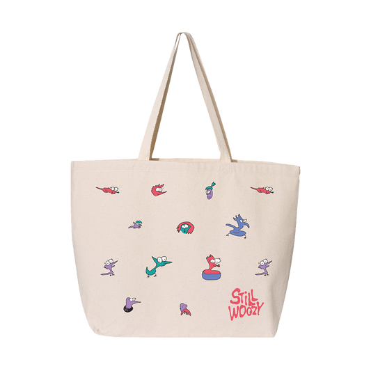 Lil Friends Natural Tote