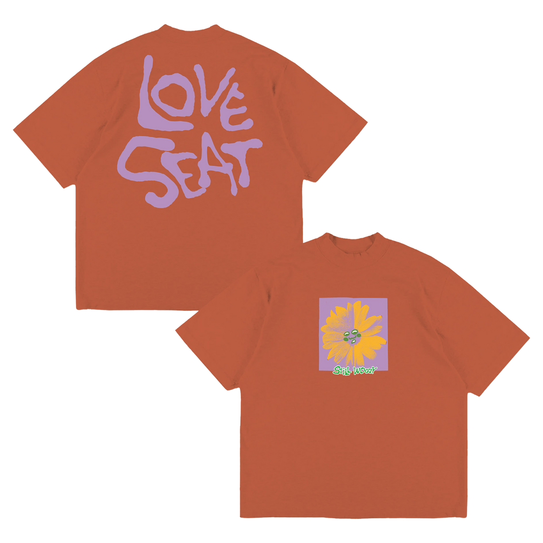 Flower Face Clay TShirt Still Woozy